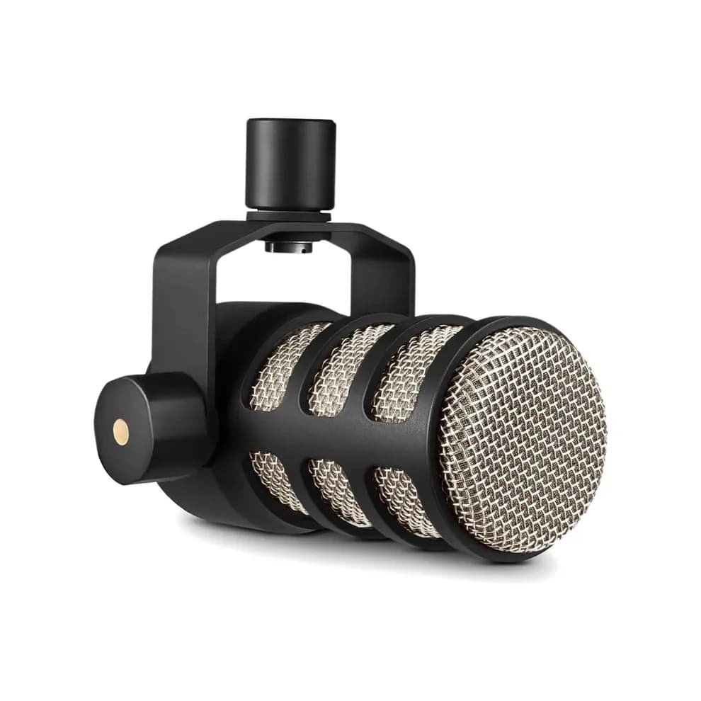 RØDE PodMic Broadcast-quality Dynamic Microphone with Integrated Swing Mount