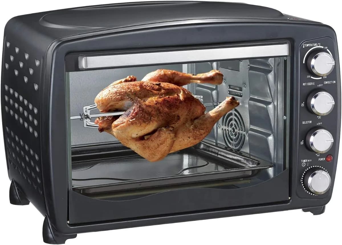Nobel Electric Oven 60 Liters with Rotisserie Grill & Convection Model - NOBEL-NEO60PROYear Full Warranty.