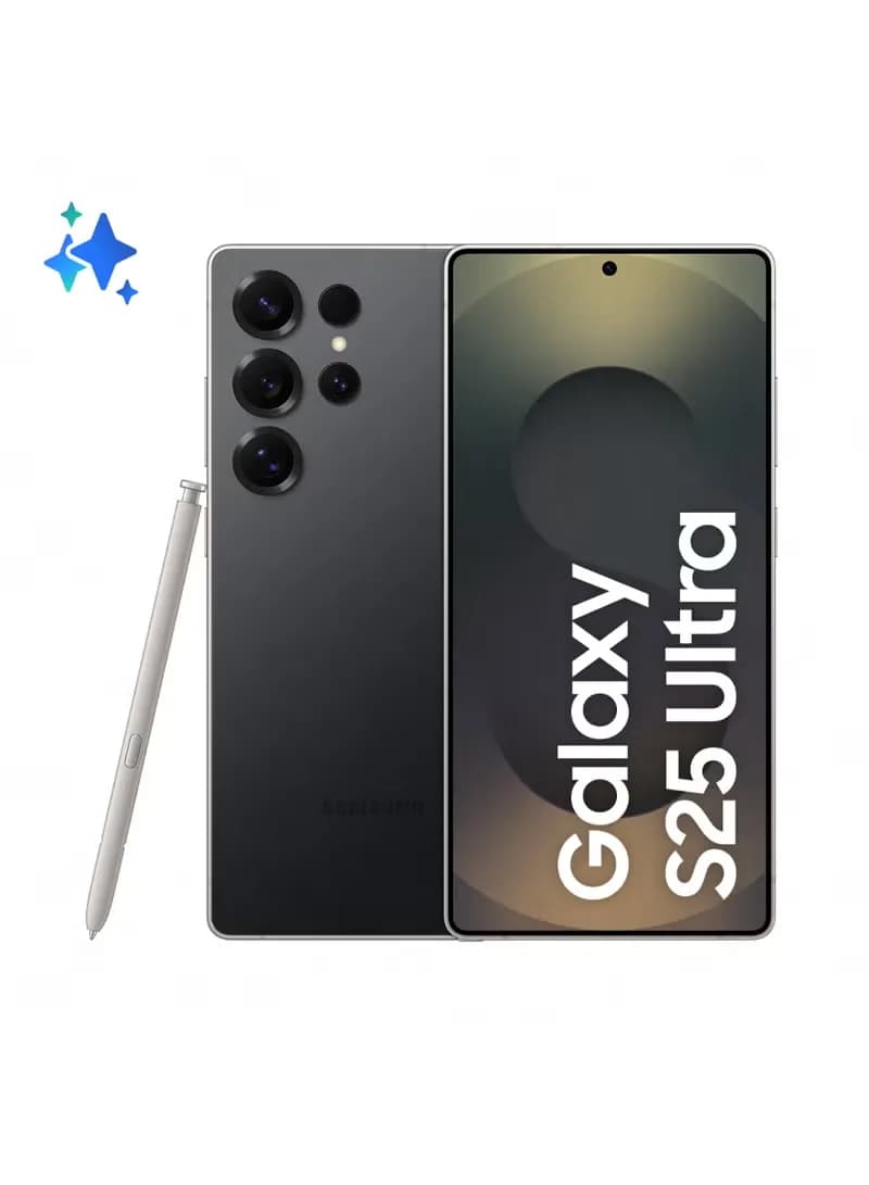 Samsung Galaxy S25 Ultra AI Phone, 512GB Storage, 12GB RAM, Titanium Silverblue, Android Smartphone, 200MP Camera, S Pen, Long Battery Life (International Version)
