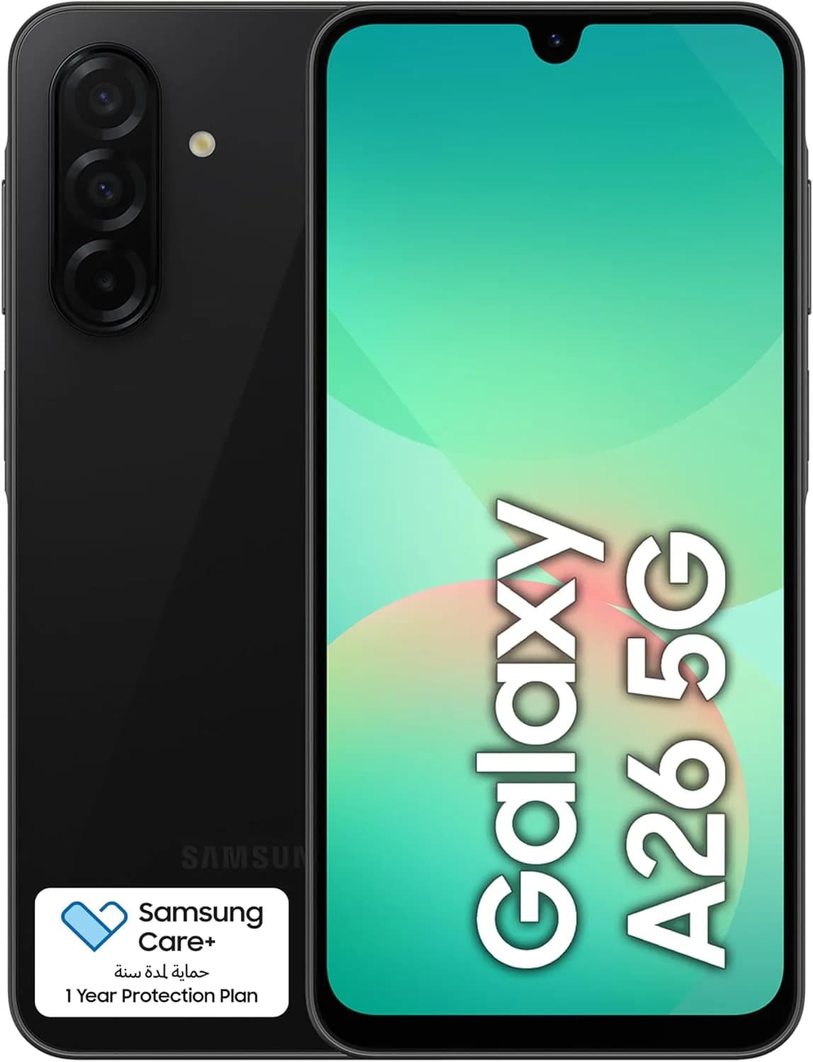 Samsung Galaxy A26 5G, Android Smartphone, 256GB Storage, 8GB RAM, Black, 50MP Camera, Large Display, Long Battery Life