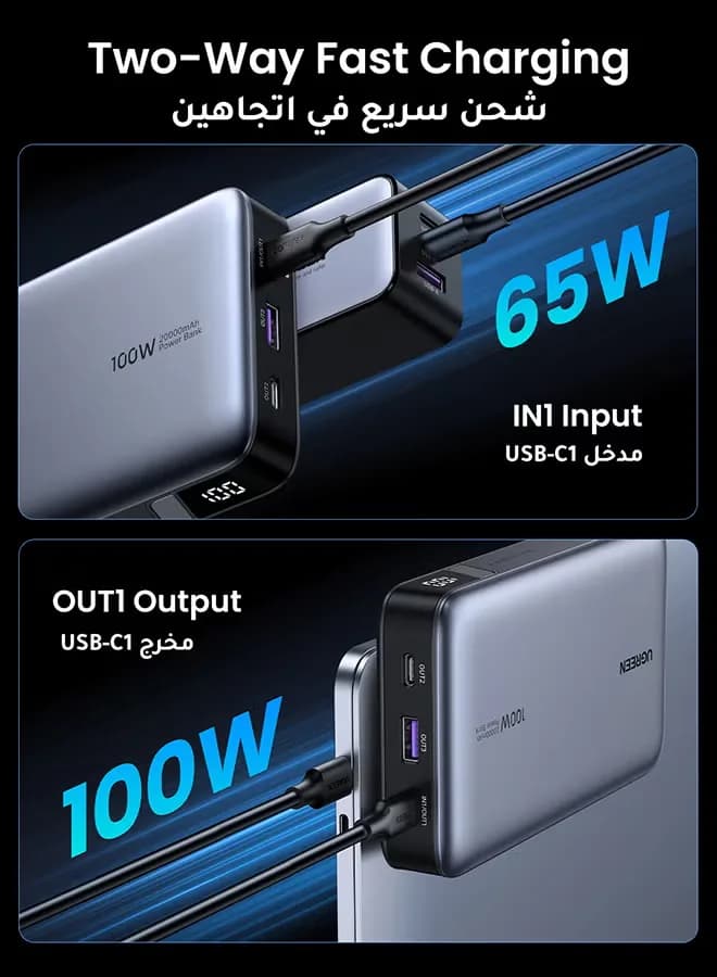 10000mAh Wireless Power Bank Magnetic MagSafe Wireless Portable Charger Fast Charging Charger PD 20W Wired Charging iPhone MagSafe Charger Battery Pack For iPhone 16 15 Series Apple Watch S10 Airpods
