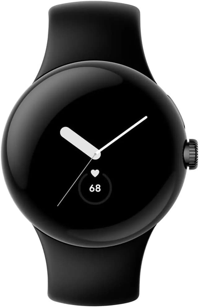 Google Pixel Watch 41mm Smartwatch with WiFi, GPS, BT and Heart Rate Monitor in Bulk Packaging (Active Obsidian)