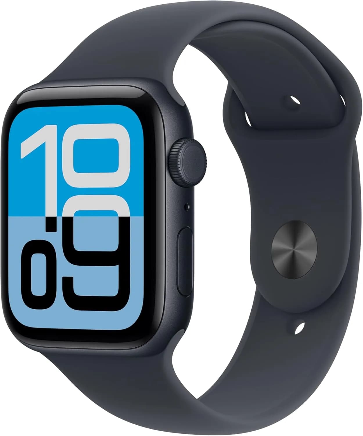 Apple Watch SE 3 GPS + Cellular 44mm Smartwatch with Midnight Aluminium Case with Midnight Sport Band S/M. Fitness and Sleep Trackers, Heart Rate Monitor, Always-On Display, Water Resistant