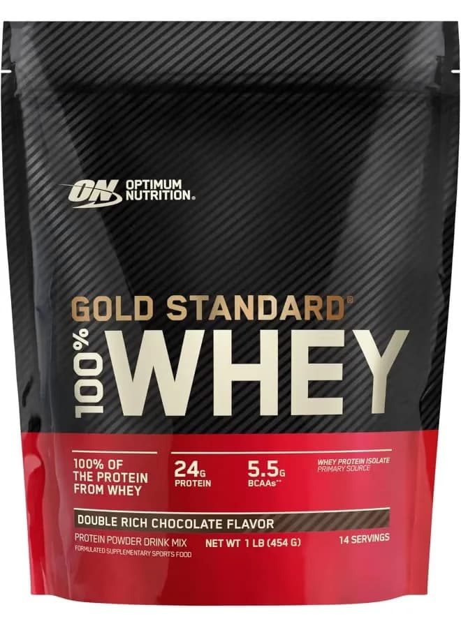 Gold Standard 100% Whey Protein Powder, Double Rich Chocolate (1 lb.)