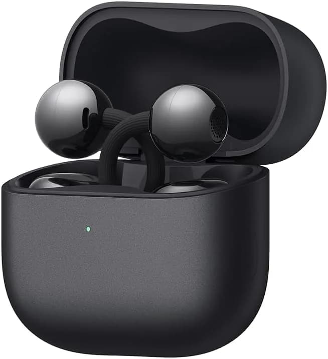 HUAWEI FreeClip 2 Open-Ear Clip-On Earbuds, Airy C-bridge design, Lightweight, 38H Battery, Fast Charge, Dual Driver, IP57 Waterproof & dust proof, Touch & Head-motion control, iOS & Android, Black