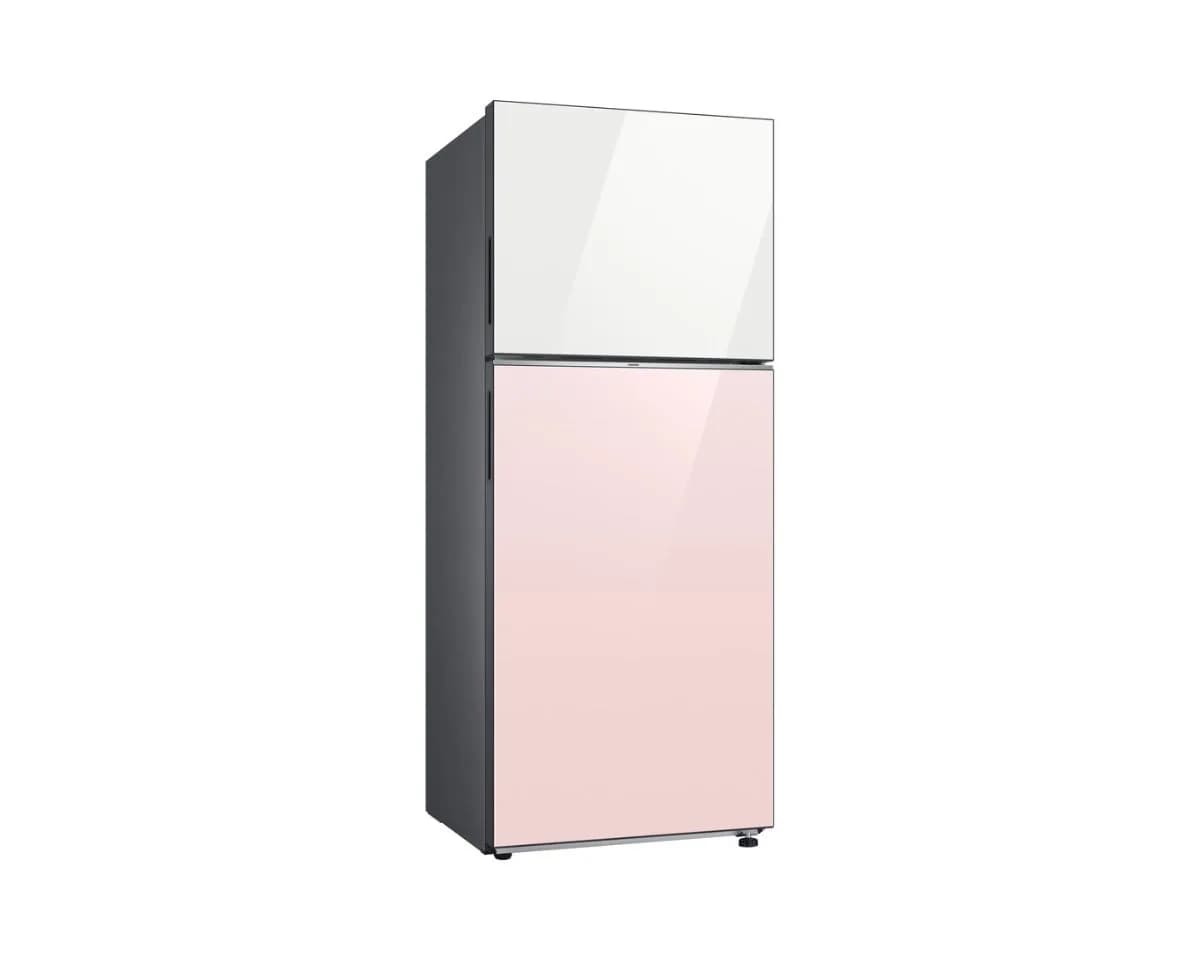 5 % Samsung 393L Refrigerator Top Mount Freezer Bespoke Design Clean White and Pink 20 Years Warranty : RT38CB66218CUT