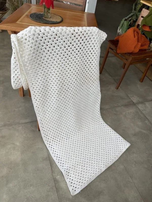 Wase Blanket 5 - Crochet acrylic