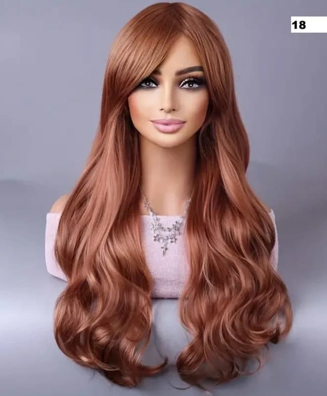 Elegant Long Curly Wig for Women