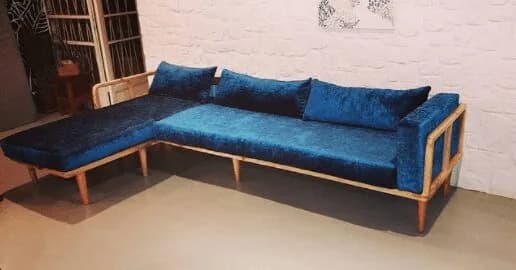 Wooden Sofa Made out of Pin