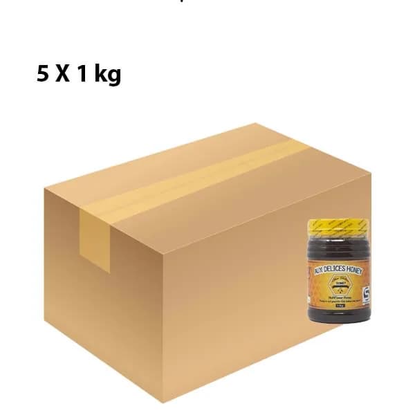 Aux Delices Honey 1kg Carton Of 24