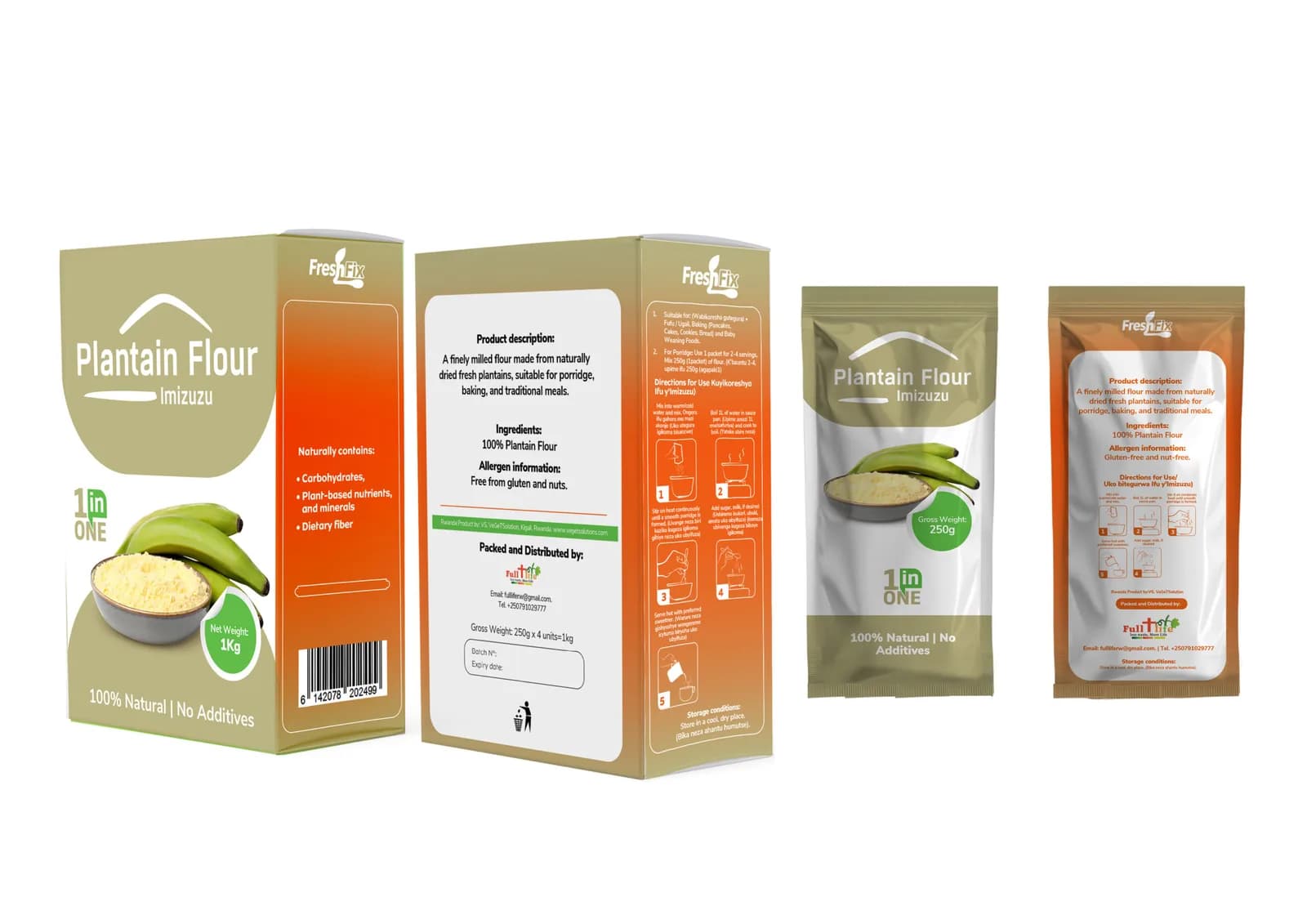 Plantain Flour.