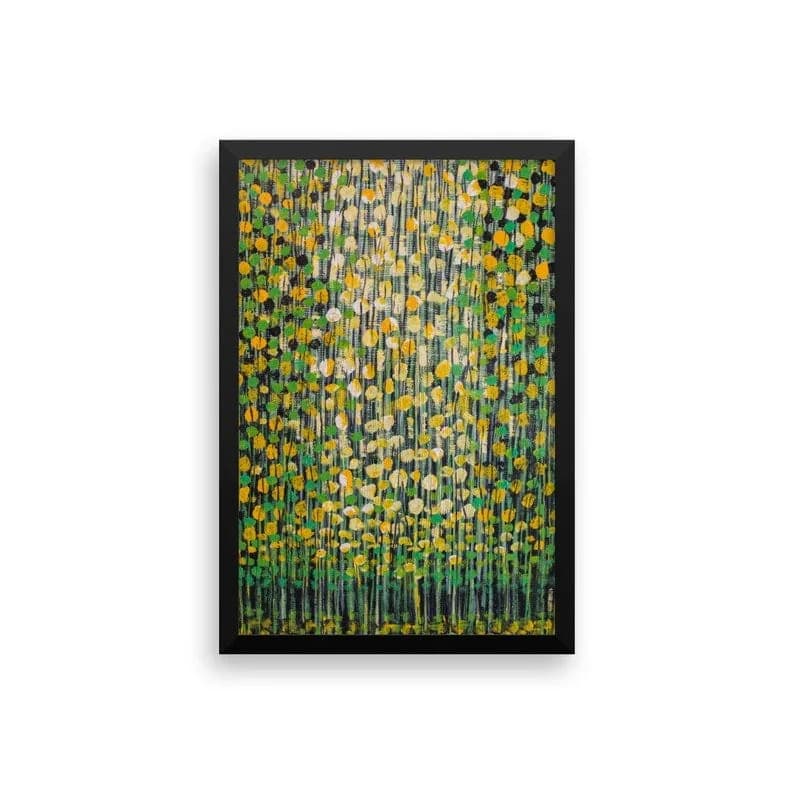 Framed poster - Jovial - Original painting by Kenneth Nkusi (acrylics on canvas)