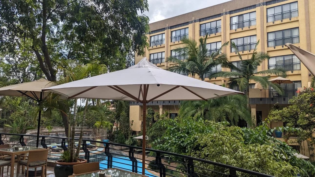 Garden umbrella
