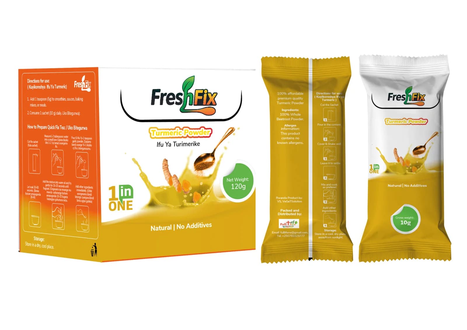Instant Turmeric Powder