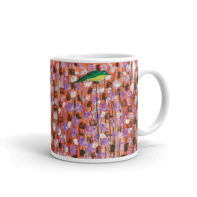 Solitude Mug - Original painting print by Nkusi Kenneth - African artwork