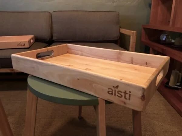 Tray with Logo by Inwood
