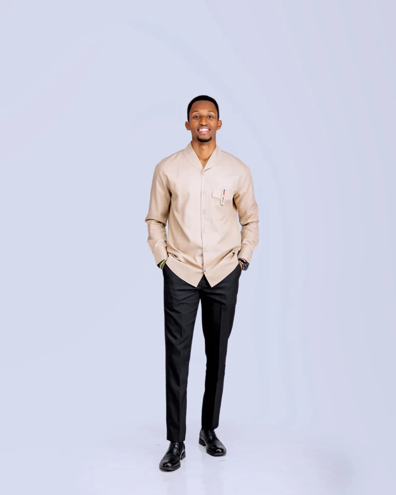 F and Y made in rwanda shirt&trouser