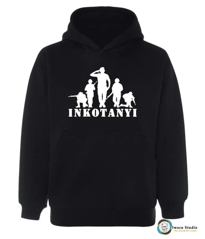 Inkotanyi hoodie by iwacu studio