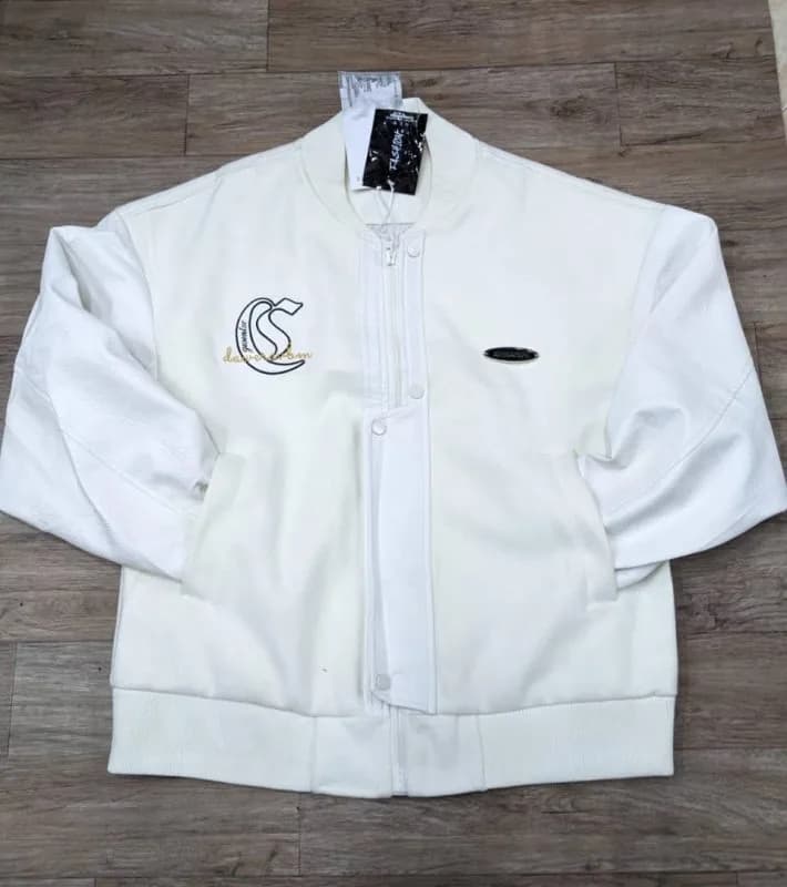 White Canvert coat/jacket
