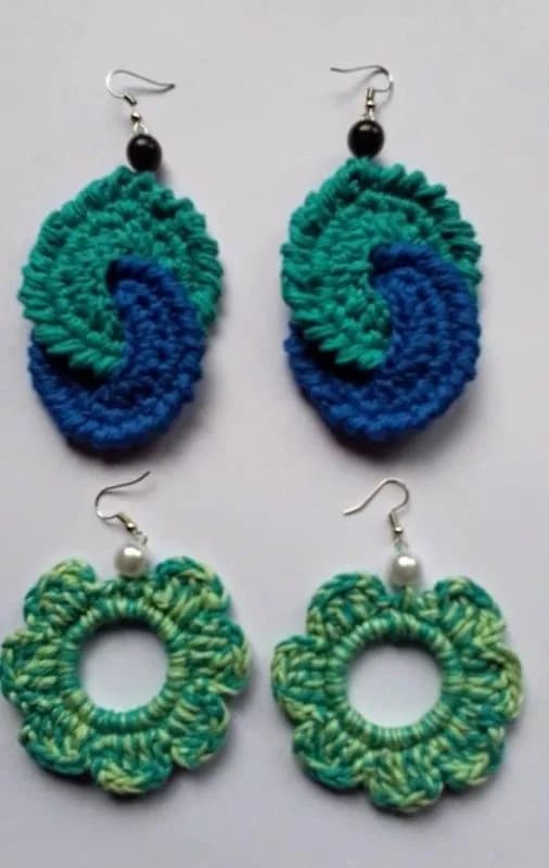 crochet earings