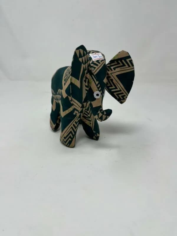 Kitenge toy elephant