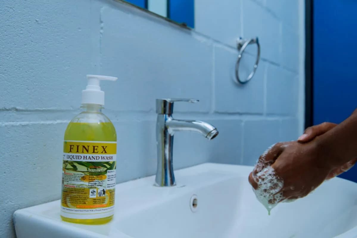 Liquid Lemon Fragrance Hand Soap 500ml with Pump Bottle (12 Bottle Carton)