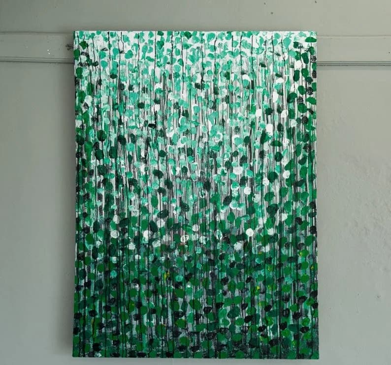 Rebirth - Original painting by Kenneth Nkusi - Acrylics on canvas - African art - Health and Wealth gifts