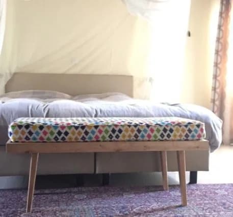 Grevillea, Fabric and Cushion Bed by Inwood
