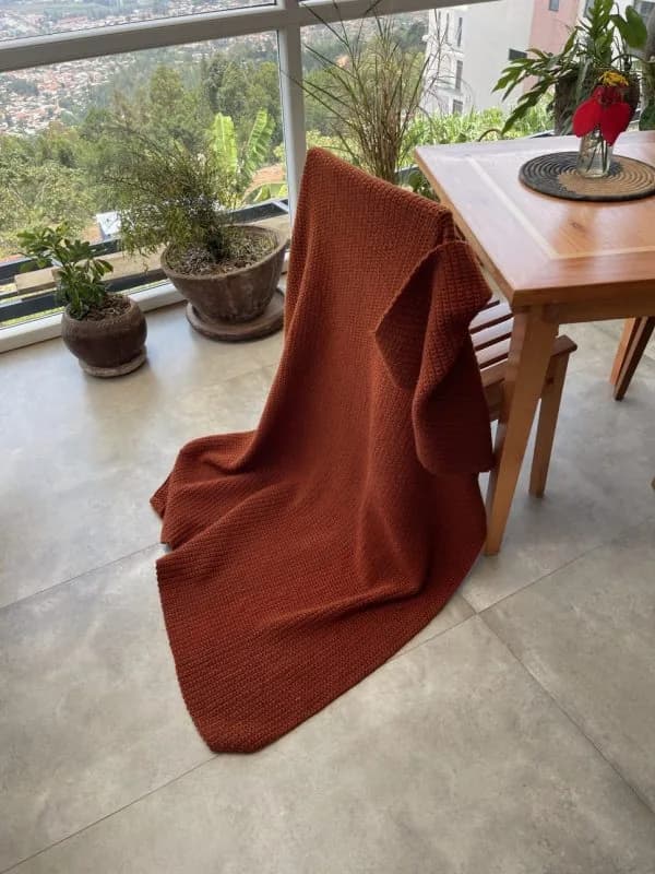 Wase Blanket 3 - crochet acrylic