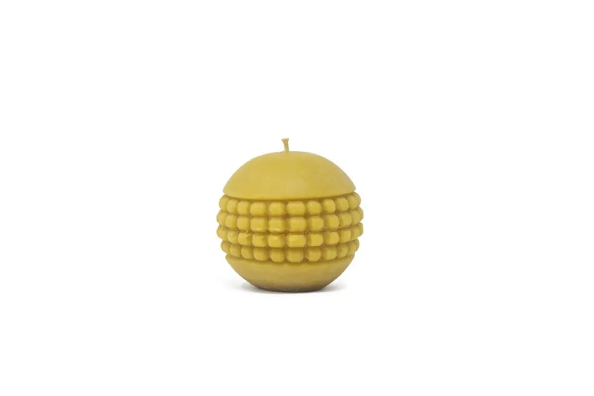 Beautiful Corn Yellow Candles-Bees Wax