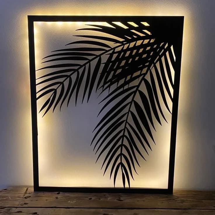 wooden craft cnc art home decor