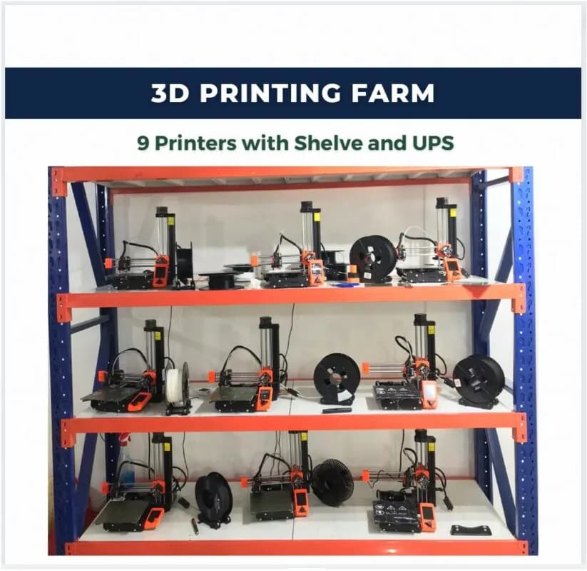 3D Printing Farm Package (Per Day)
