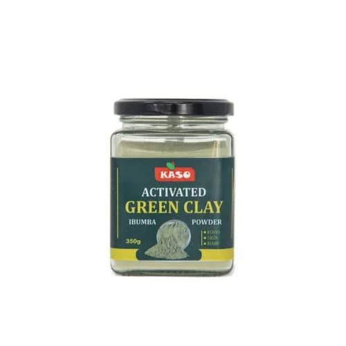 Kaso Activated Green Clay Powder (Food, Skin, Hair) 350g