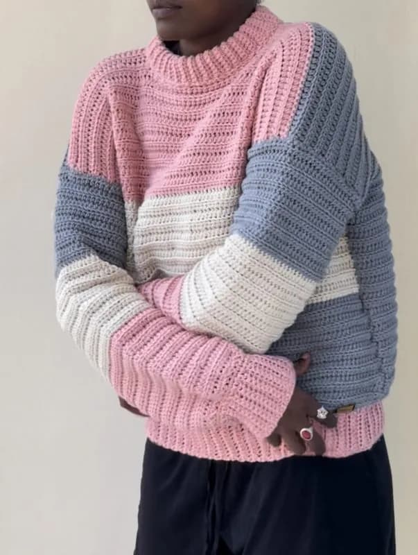 Wase Sweater - Pinks