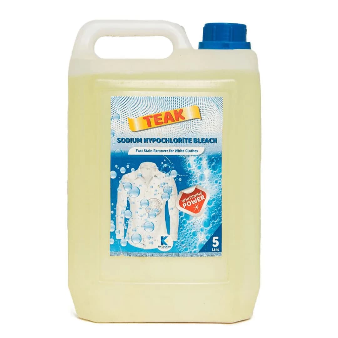 Teak Sodium Hypochlorite Whitening Bleach 5L