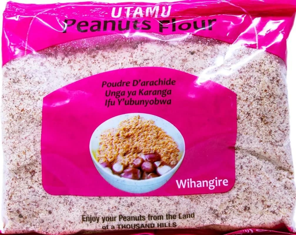 Utamu Peanut Flour unRosted 500g by Norlega Macadamia Rwanda LTD