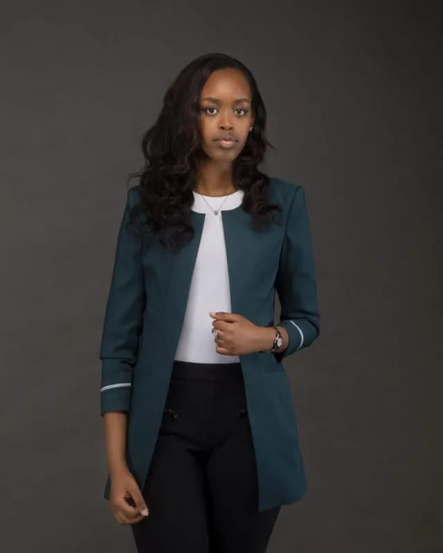 F and Y Made in Rwanda Blazzer Army Green