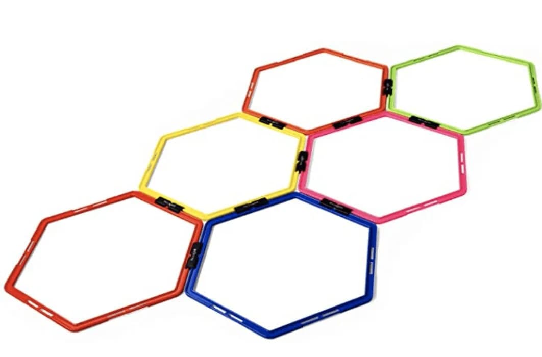 Hexagon agility set
