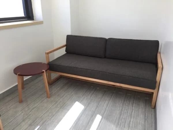 Grevillea Black Sofa with Side Table by Inwood