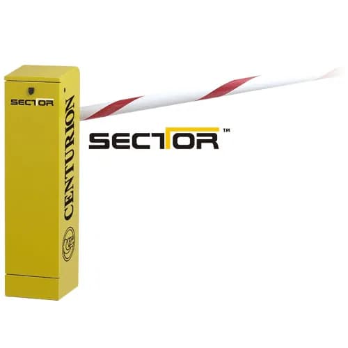 Barrier Gates of 6M/ SECTOR 6M M/S YELLOW GATE BARRIER C/W BATT