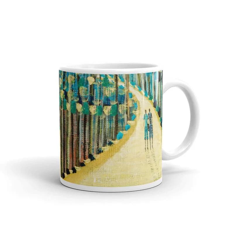 Unforgettable Mug - Original painting print by Nkusi Kenneth - African artwork