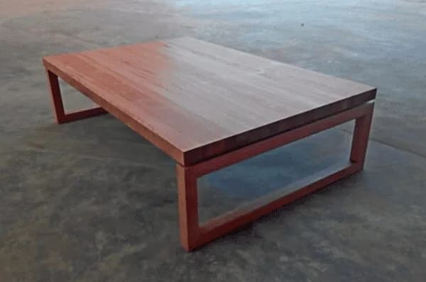 Stained Eucalyptus Coffee Table by Inwood
