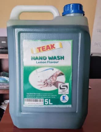 Teak Green Hand Wash Liquid Soap 5L