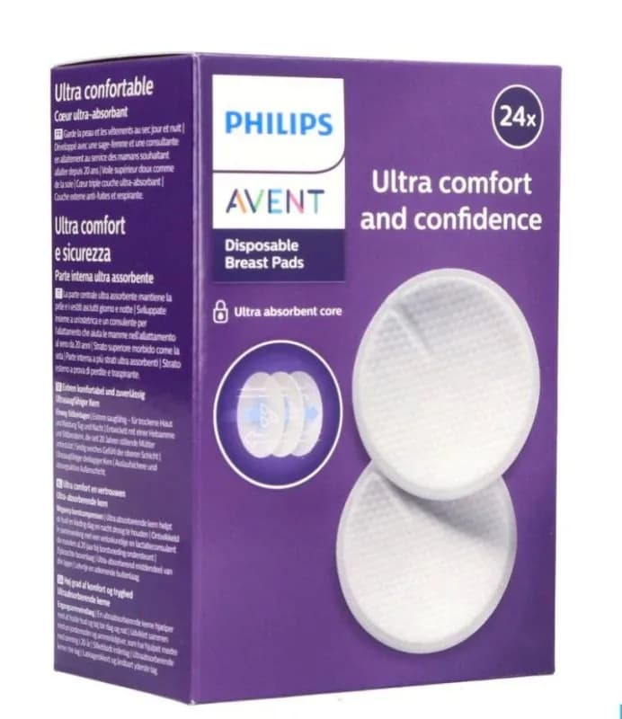 PHILIPS AVENT SCF254/24 DISPOSABLE BREAST PADS