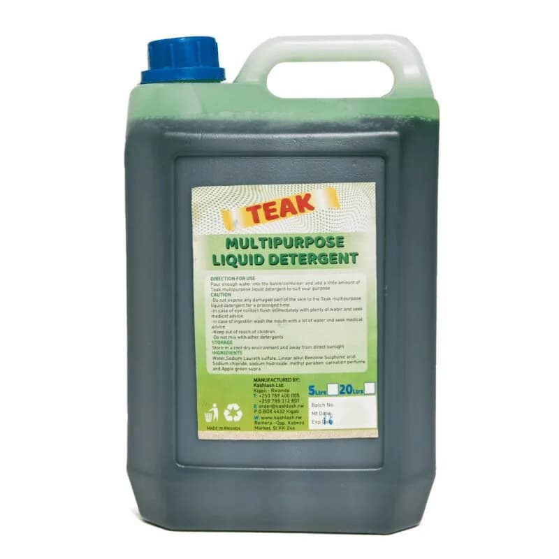Teak multipurpose liquid detergent 5L
