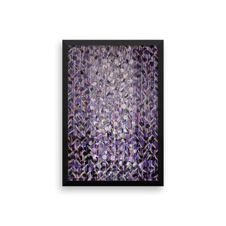 Framed poster - Graceful - Original painting by Kenneth Nkusi (acrylics on canvas)