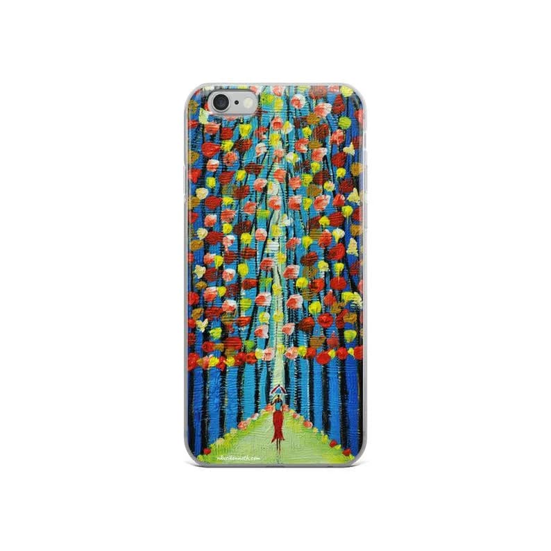 iPhone Case - Dear Mum IV - African art - Original painting by Kenneth Nkusi (acrylics) - iPhone 7/7+/8/8+/X/XR/Xs/Xs Max