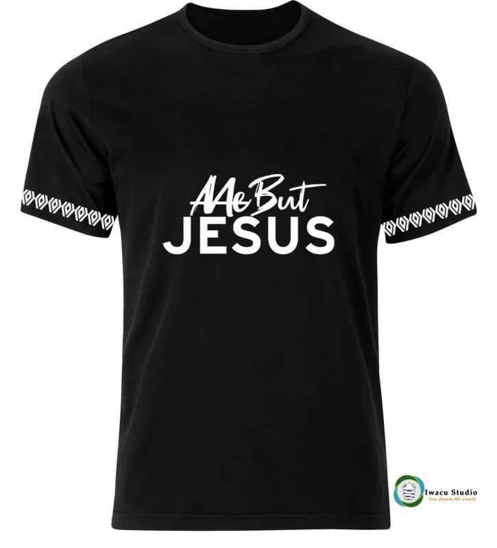 Me But Jesus short sleeve tshirt by iwacu studio