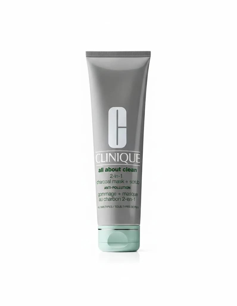 CLINIQUE ALL ABOUT CLEAN 2-IN-1 CHARCOAL MASK + SCRUB 100ML