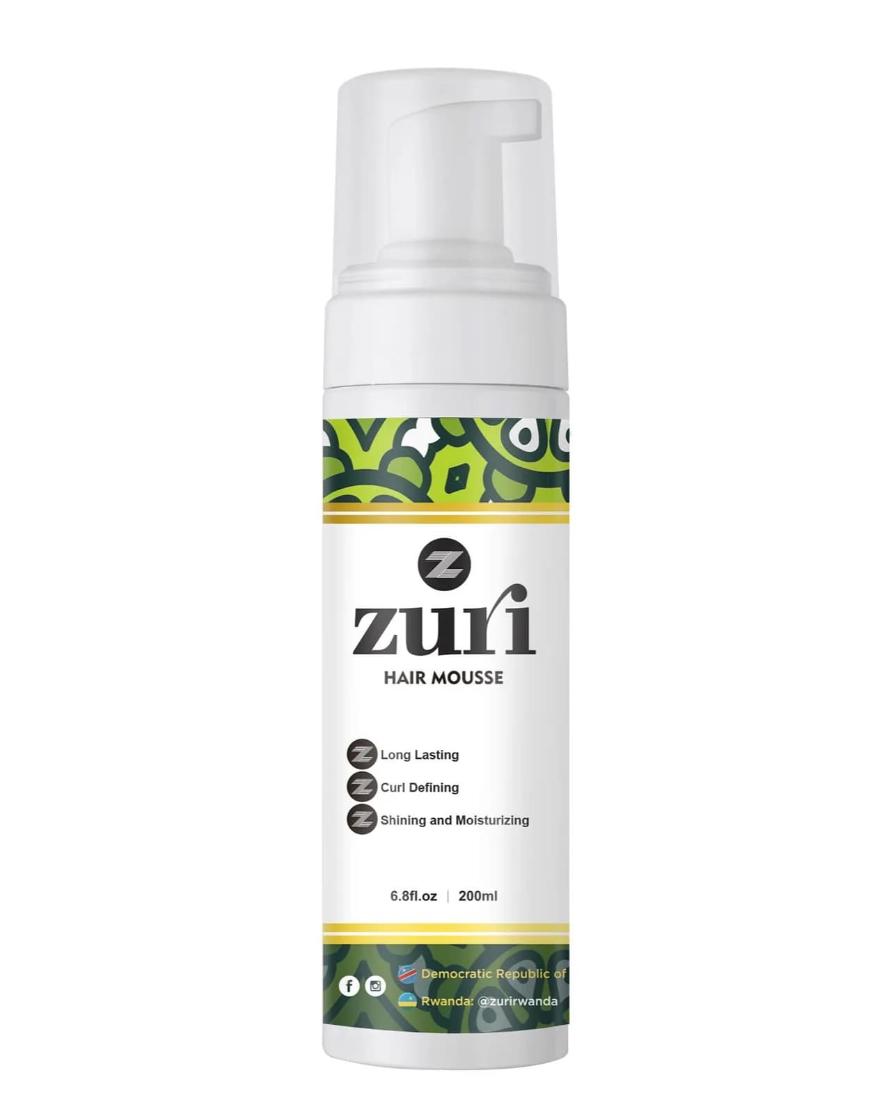 ZURI HAIR MOUSSE 200ML